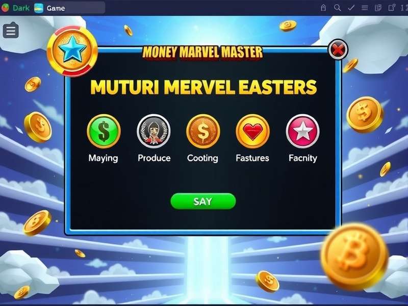 Money Marvel Master Game Interface